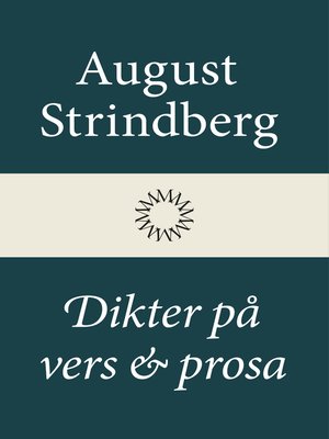 cover image of Dikter på vers och prosa